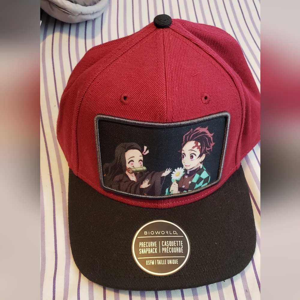 Bioworld Demon Slayer Burgundy Cap